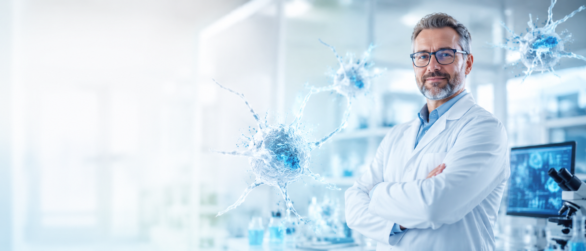 Turkey Stem Cell physician in an Istanbul clinical laboratory representing the dendritic cell therapy program