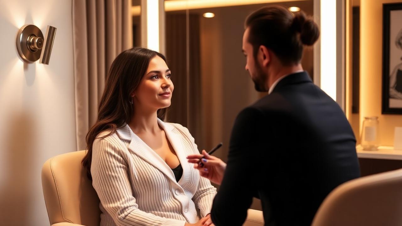 Private reproductive wellness consultation at an Istanbul regenerative medicine clinic discussing premature ovarian failure and stem cell therapy options