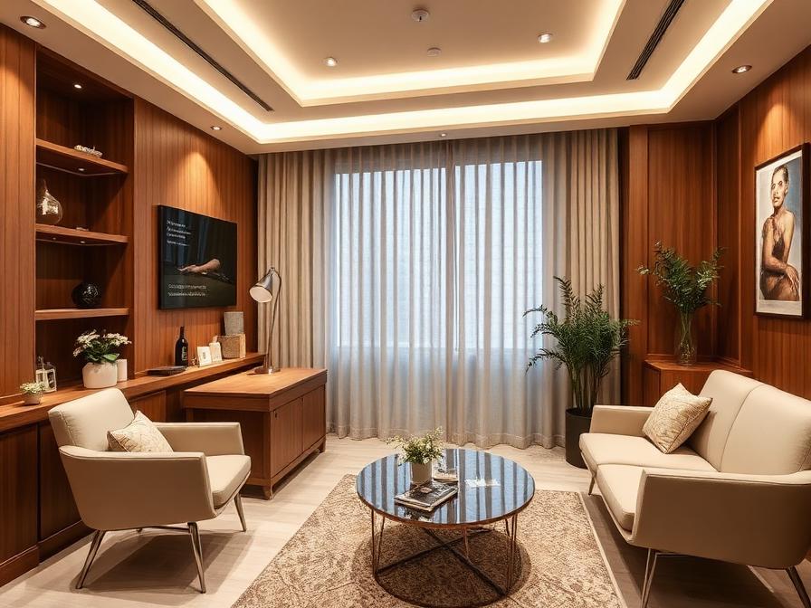 Premium private medical suite for discreet regenerative sexual wellness treatment at TurkeyStemcell clinic