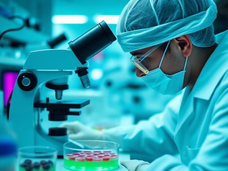 Stem cell laboratory at TurkeyStemcell in Istanbul