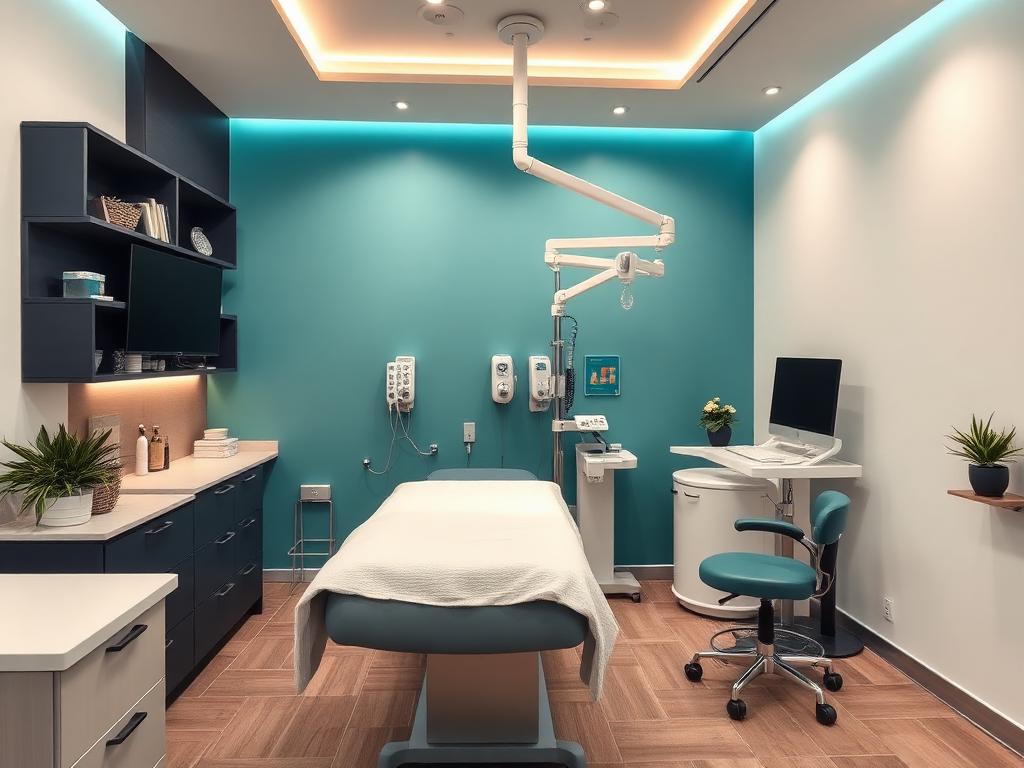 Modern regenerative medicine treatment suite at TurkeyStemcell clinic in Turkey equipped for mesenchymal stem cell therapy, exosome treatments, and personalized regenerative protocols for international patients