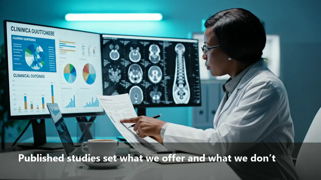 A researcher comparing published studies with clinical data.